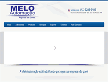Tablet Screenshot of meloaut.com.br